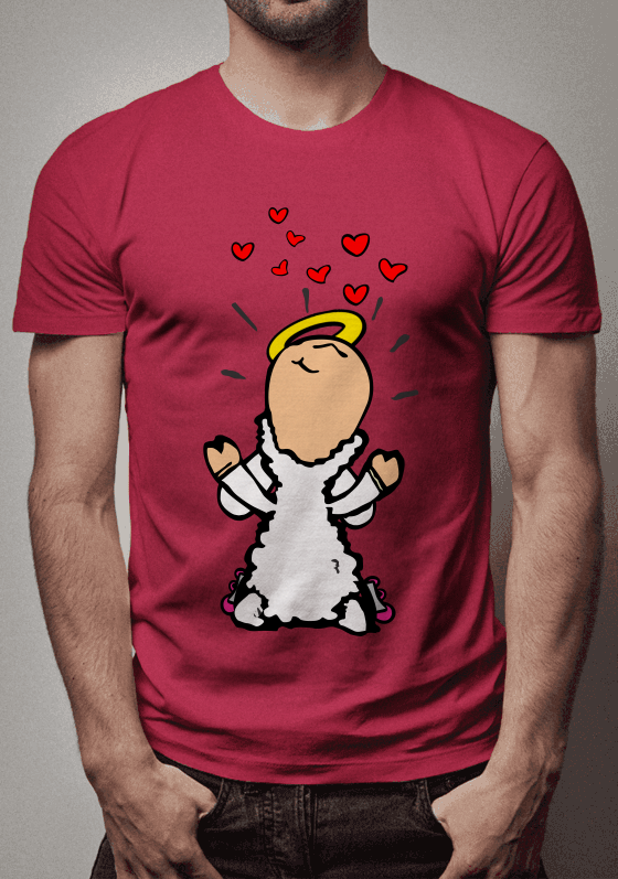  Camiseta de Patins  Ovelha Santa 