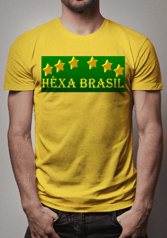 Nome do produto   #ESTILOS_CAMISARTES#BRASIL#É#HEXÁ#2018# COPA DO MUNDO