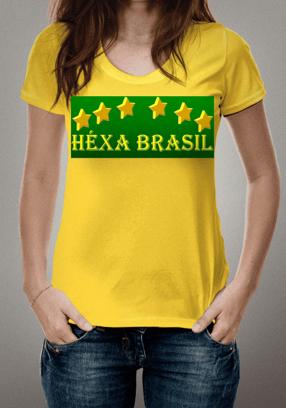 Nome do produto   #ESTILOS_CAMISARTES#BRASIL#É#HEXÁ#2018# COPA DO MUNDO