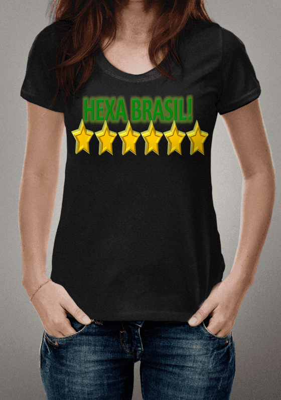 Nome do produto   #ESTILOS_CAMISARTES#BRASIL#É#HEXÁ#2018# COPA DO MUNDO