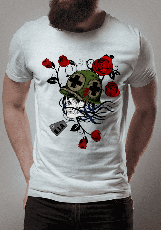 Nome do produto   Flower skull of war