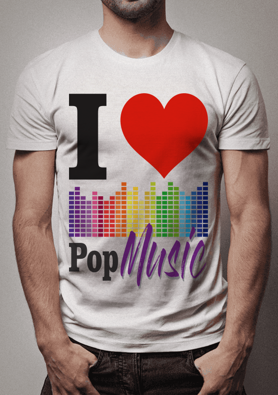 Nome do produto   i love pop music
