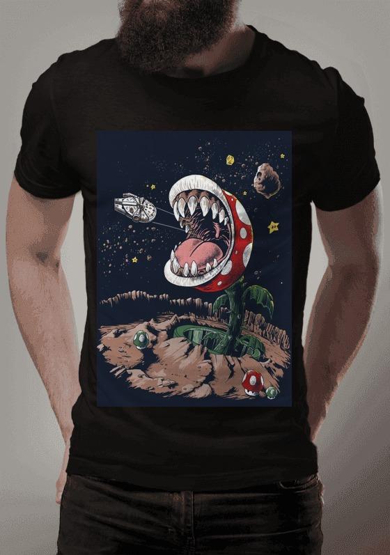  Millenium Falcon x Mario 