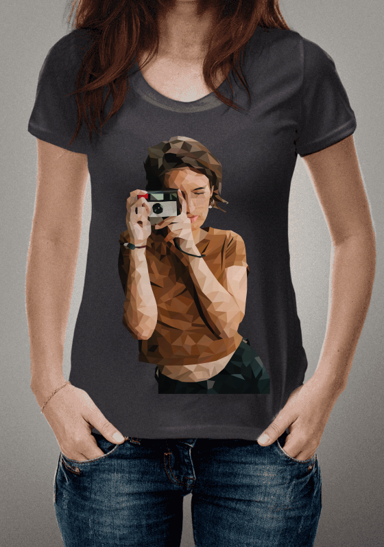 Nome do produto   Photographer Low Poly