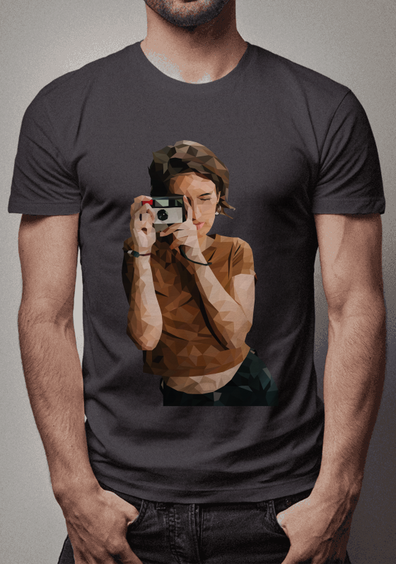 Nome do produto   Photographer Low Poly