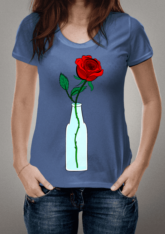 Nome do produto   Rose in a bottle