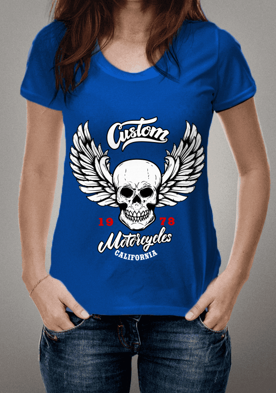 Nome do produto   Skull With Wings