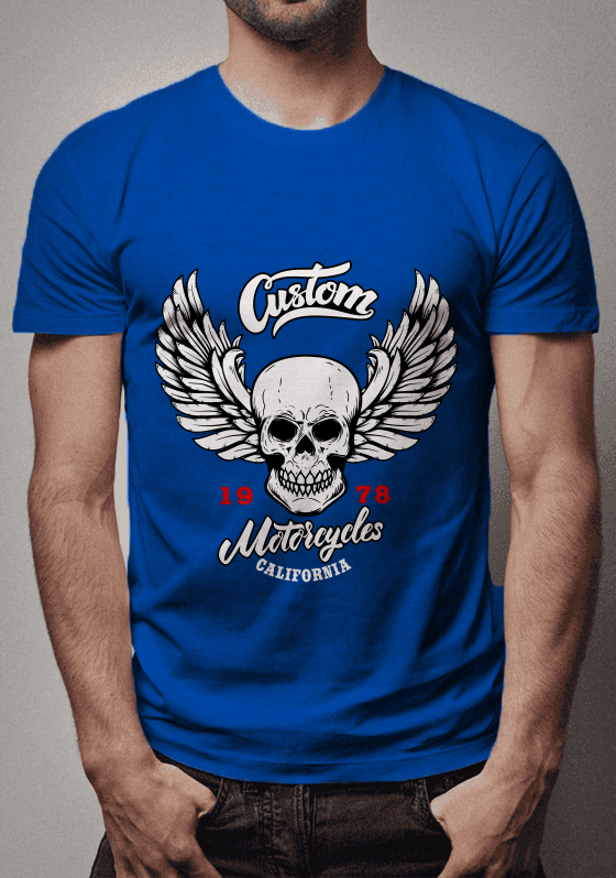 Nome do produto   Skull With Wings