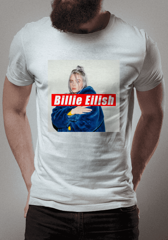  T-SHIRT BILLIE EILISH PHOTO