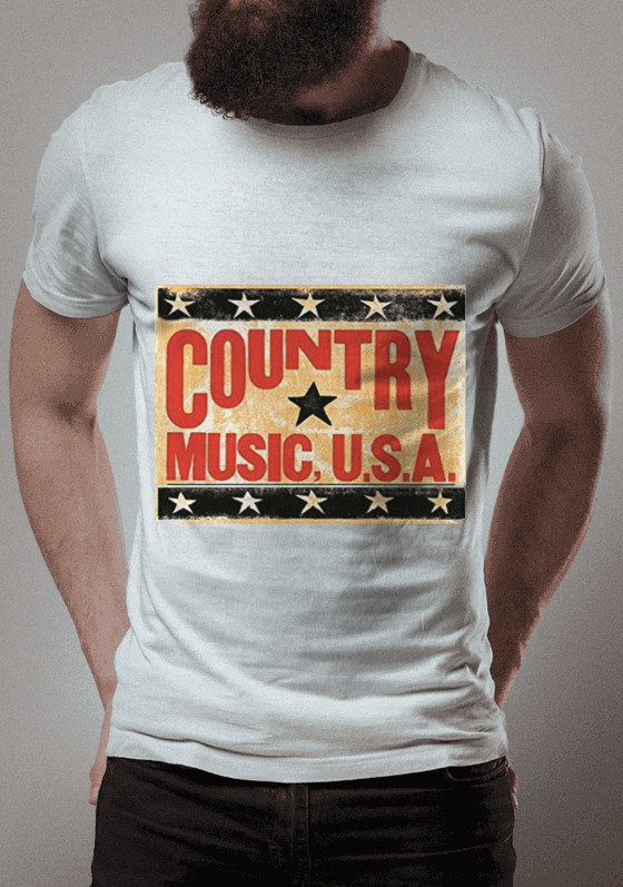 Nome do produto   T-shirt Country Music