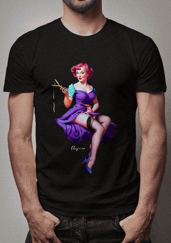 Nome do produto  1950's Pin Up Girl