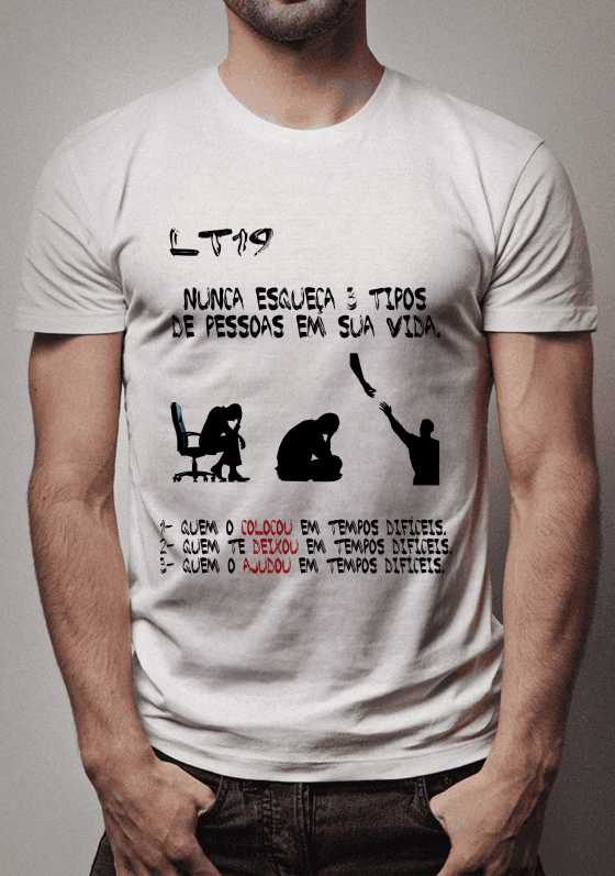 Nome do produto  3 Tipos de pessoas !