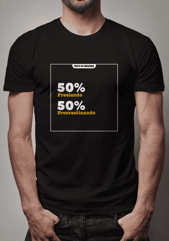 Nome do produto  50% Freelando 50% Procrastinando