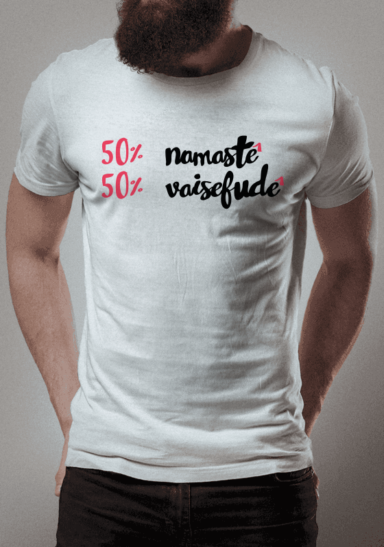 50% Namastê