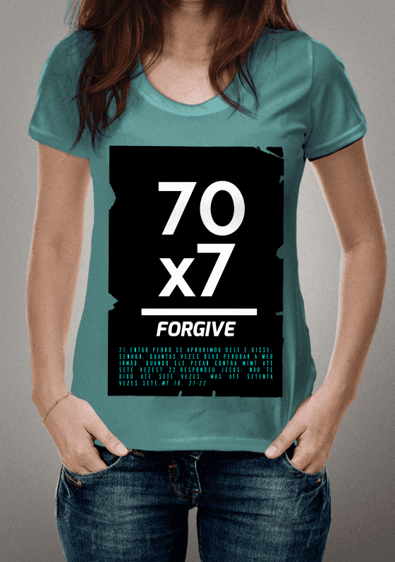 Nome do produto  70x7 Forgive