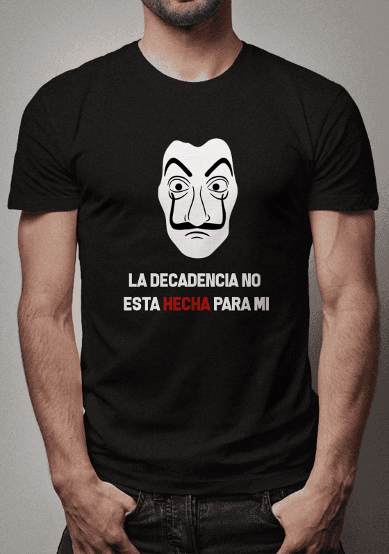 A decadência não foi feita para mim