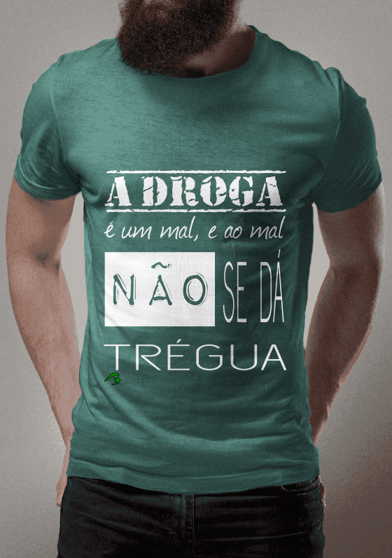 Nome do produto  A DROGA É UM MAL