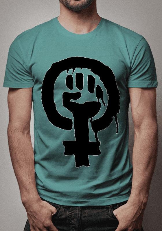 Nome do produto  A Luta - Estmpa Feminista - Tema Feminismo