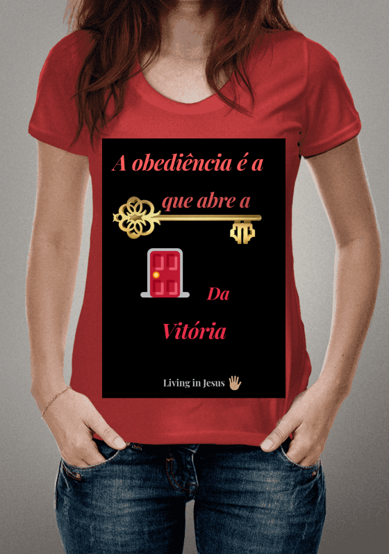 Nome do produto  A obediência é a chave que abre a porta da Vitoria