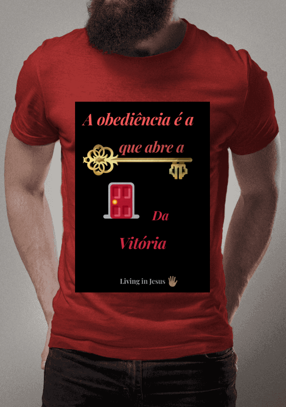 Nome do produto  A obediência é a chave que abre a porta da Vitoria