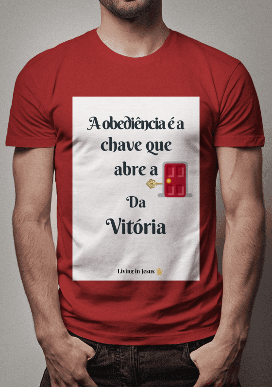 Nome do produto  A obediencia é a chave que abre a porta da vitoria