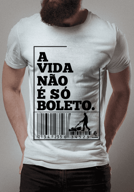 Nome do produto  A VIDA NÃO É SÓ BOLETO