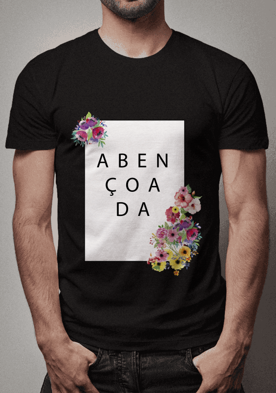 Nome do produto  ABENÇOADA - FLORES