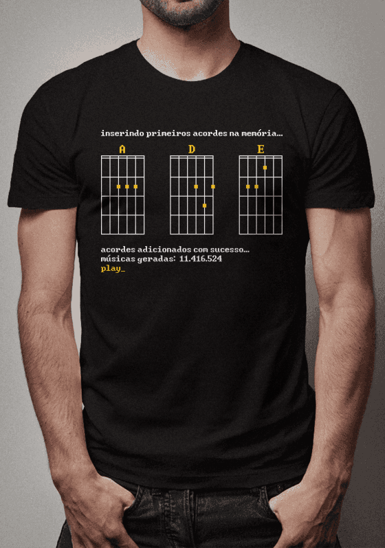 Nome do produto  Acordes Mágicos (amarelo)