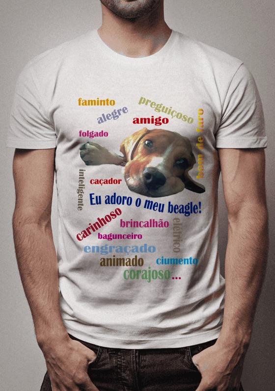 Nome do produto: Adoro meu beagle!