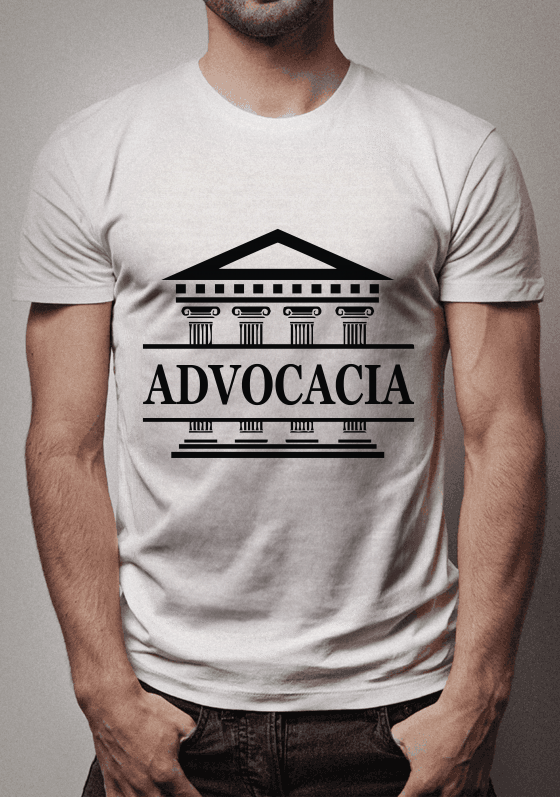 Advocacia - Camiseta da área para você vestir e curtir