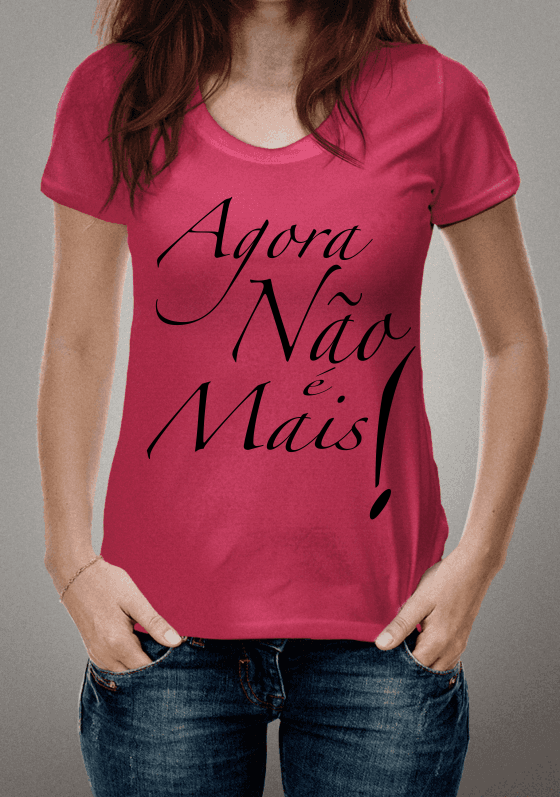 Agora não é mais