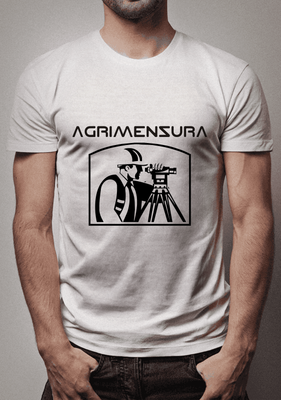 Agrimensura - Camiseta da área