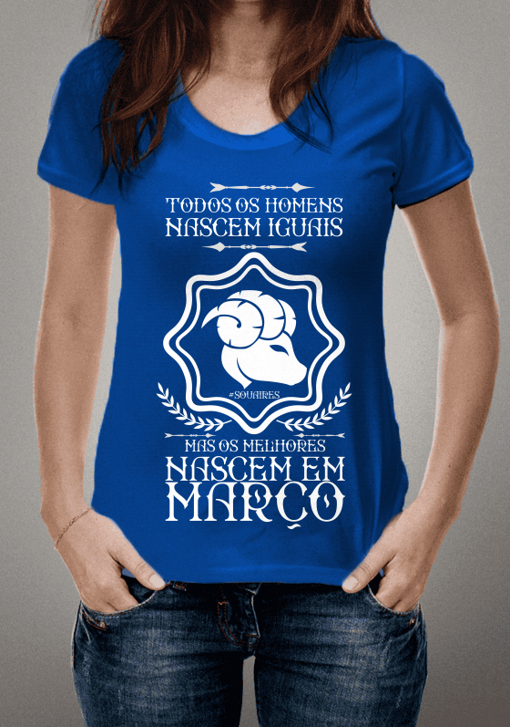 Nome do produto  Aires Masculina Março Branca