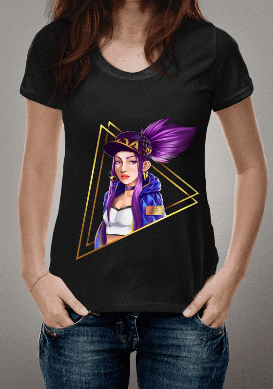 Nome do produto  Akali KDA - League Of Legend