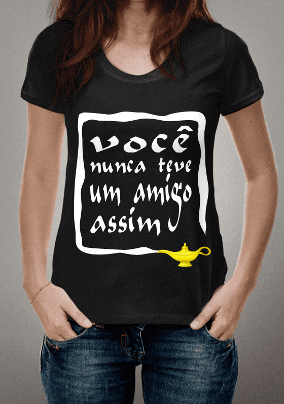 Nome do produto  Aladdin - Nunca teve um amigo assim