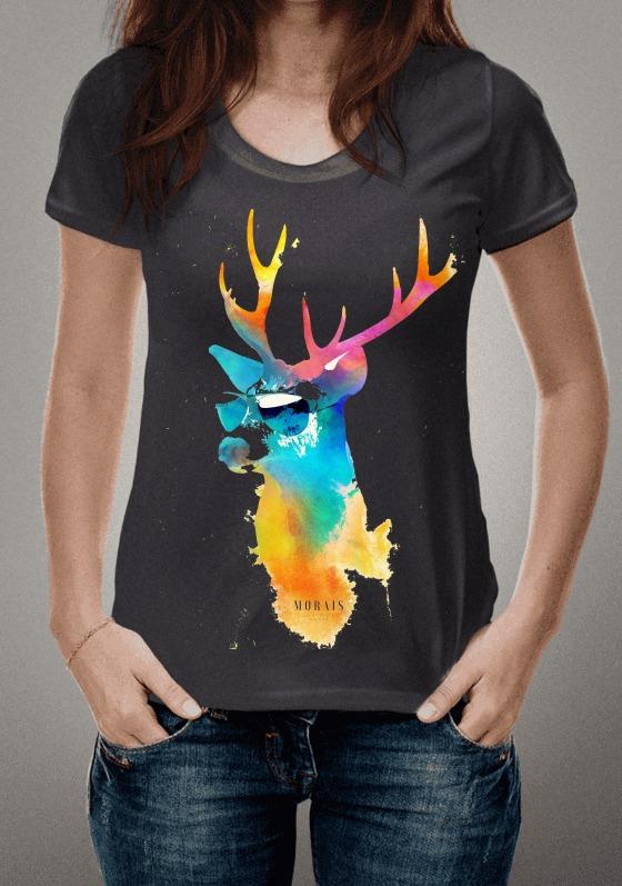 Nome do produto  Alce colorido