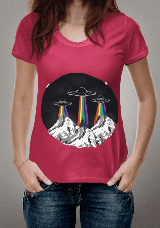 Nome do produto  Aliens love -  CamisaId (33)