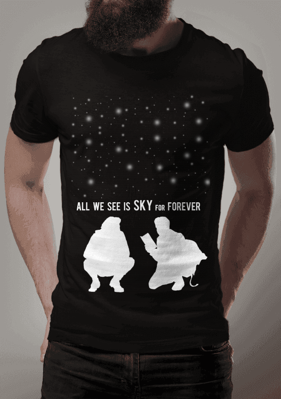 Nome do produto: all we see is sky for forever - deh