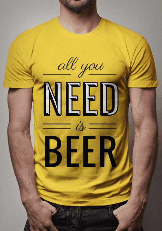 All you need is beer
