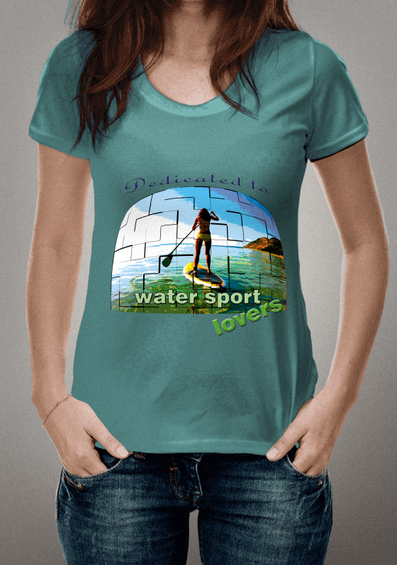 Nome do produto  Amantes de esporte aquático