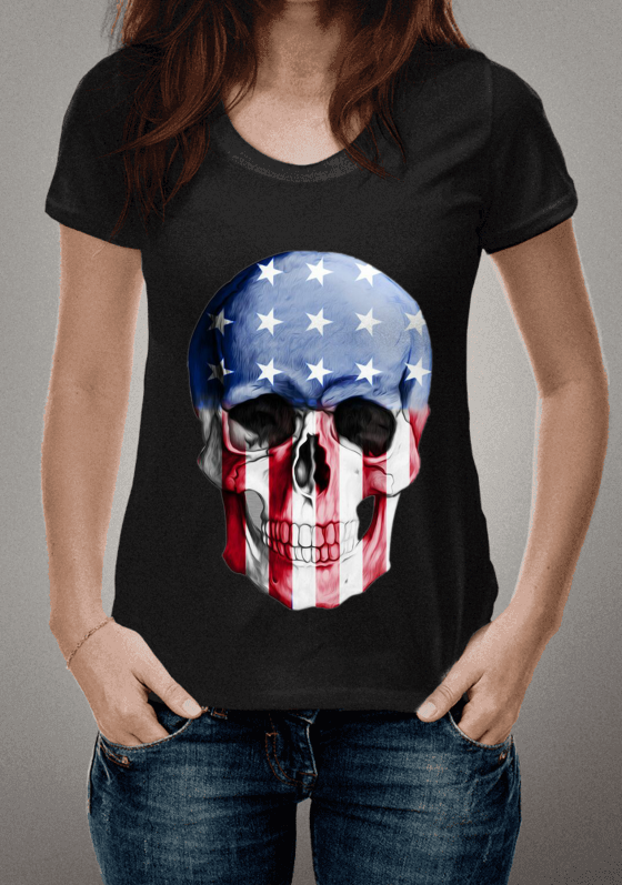 Nome do produto  AMERICAN SKULL