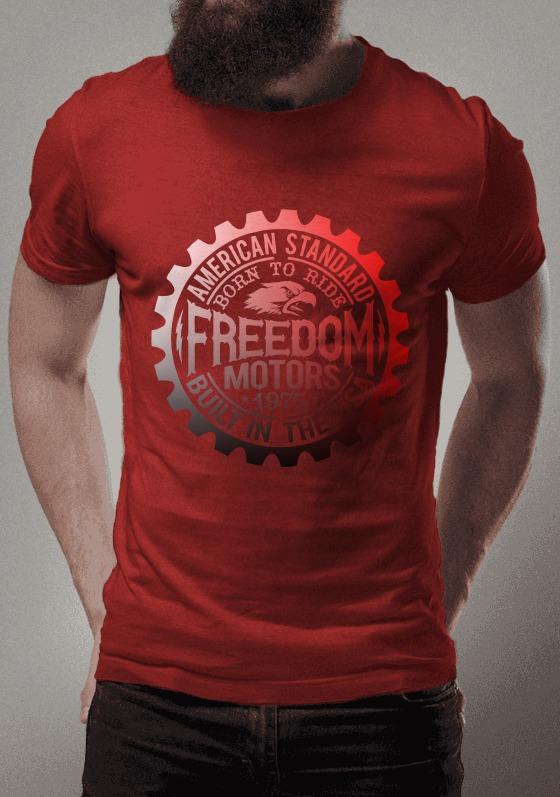 Nome do produto  American standard born to ride freedom motors built in the