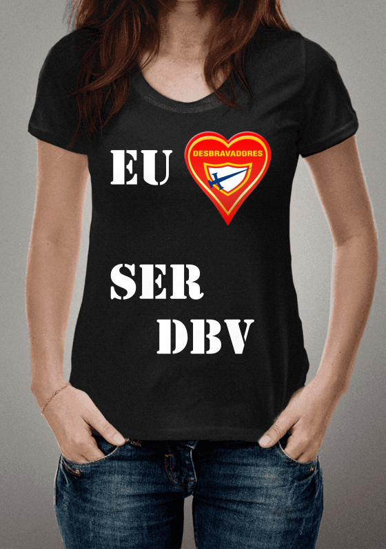 Nome do produto  amo ser dbv branco