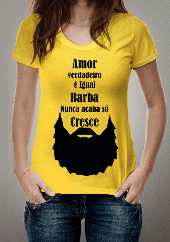 Amor verdadeiro é igual barba só cresce