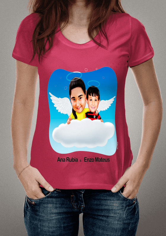 Ana e Enzo eternos Anjos