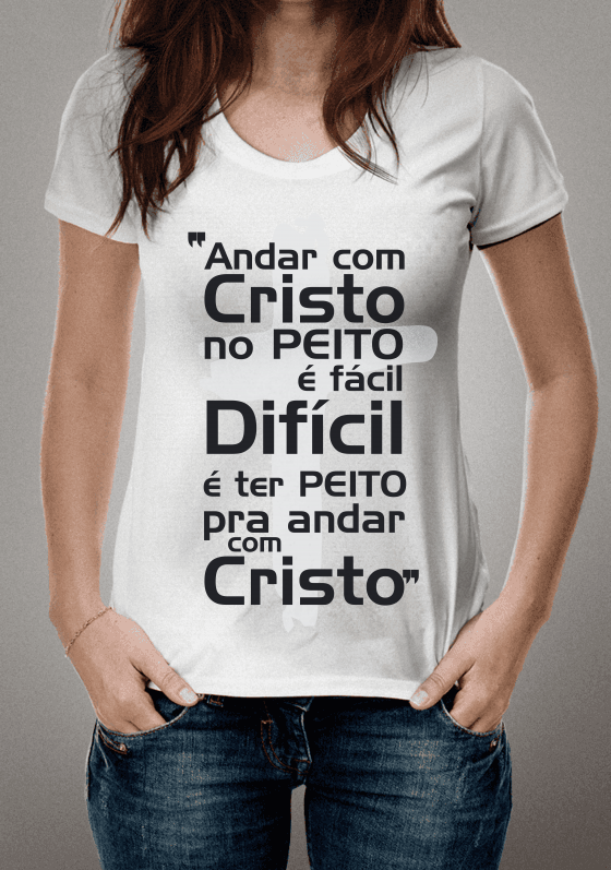 Nome do produto  Andar com Cristo