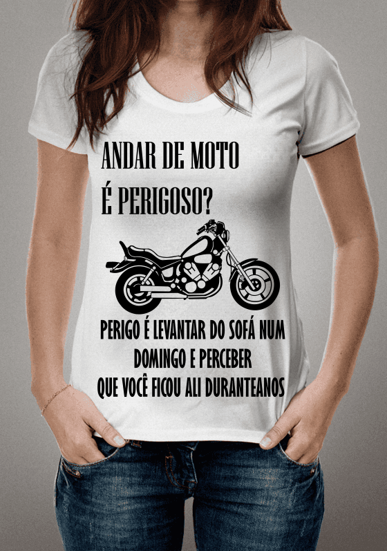 Nome do produto  Andar de moto é perigoso?