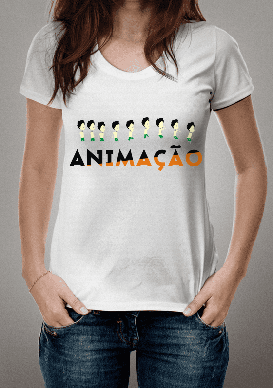 Animação - Camiseta da Área - Vista a Sua!