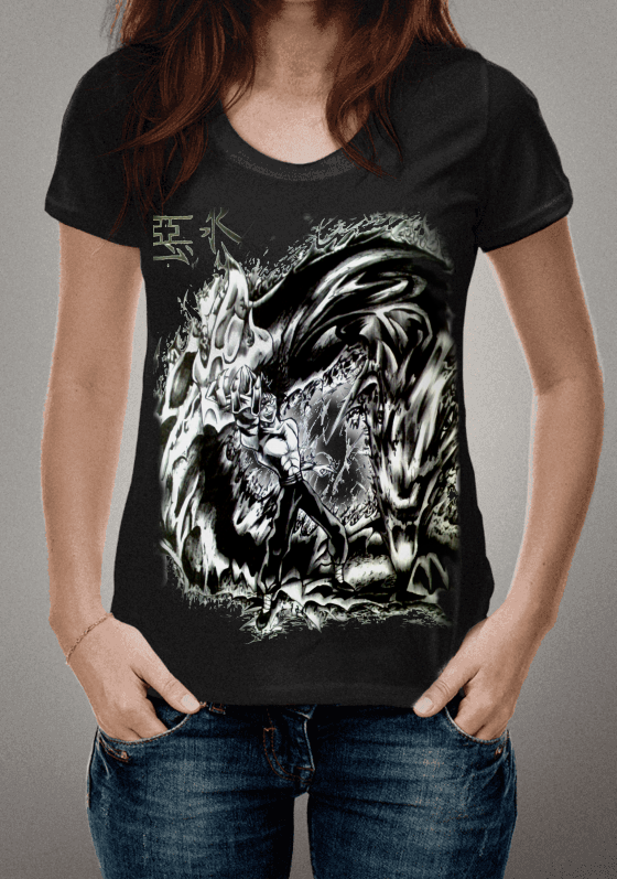 Nome do produto  Anime Yu Yu Hakusho - Hiei - Dragão Negro