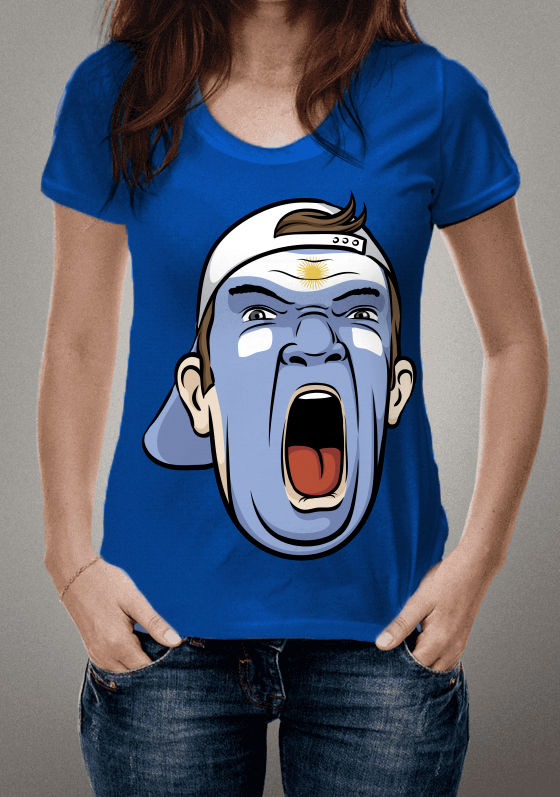 Nome do produto  ARGENTINA FAN